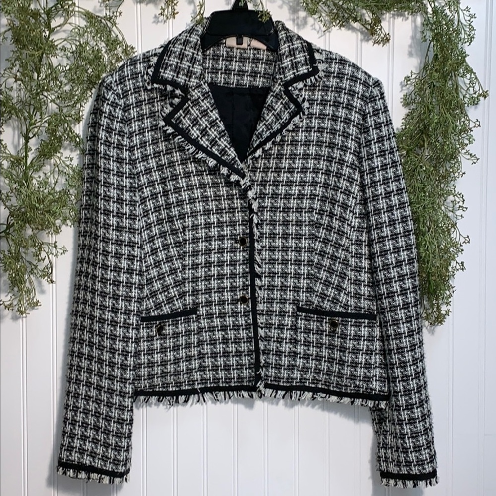 Olivia and Grace Tweed Blazer